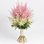Pink and White Astilbe Beauty Bouquet