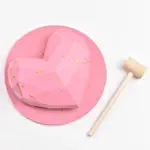 Pink Heart Shape Pinata Chocolate