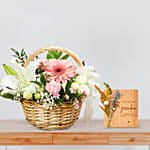 Basket Arrangement And Tabletop For Grandma