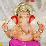 Lord Ganesha Idol Beige