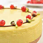 Pistachio Baked Cheese Cake 4 Portion