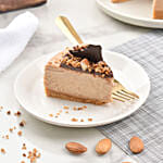 Almond Baked Cheese Cake 4 Portion