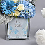 Its a Boy Flowers And Teddy