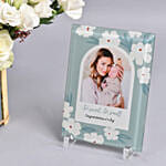 Photo Vase And Frame New Born Boy Combo