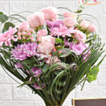 Daughters Love Flower bouquet and Chocolate
