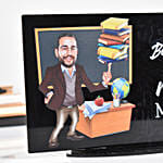 Teachers Day Special Caricature Table Top