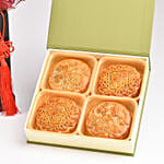 Joyful Mid Autumn Wishes Box with Moon Cake