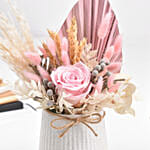 Preserved Flower And Personalised Clock For Teacher