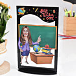 Thank You Plant And Caricature For Teacher