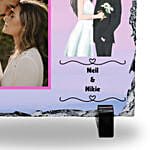 Personalised Bride and Grooms Frame