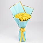 35 Yellow Roses Designer Bouquet