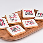 Power To You Pink Ribbon Cookies