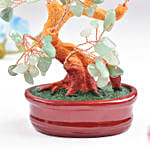 Aqua Green Stone Wish Tree