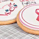 Hope & Belief Pink Ribbon Cookies