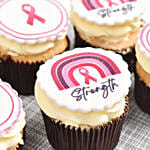 Pink Ribbon Cupcakes