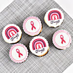 Pink Ribbon Cupcakes