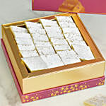 Kaju Katli Gold and Pink Box 400 Grams