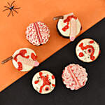 Dead Man Halloween Cupcakes