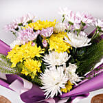 November Birthday Chrysanthemum Flower Bouquet