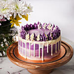 November Birthday Special Chrysanthemums and Cake