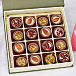 Personalised Chocolate Truffles Box For Bhai Dooj