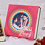Personalised Chocolate Truffles Box For Bhai Dooj