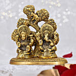 Tulsi Plant With Laxmi Ganesha Idol