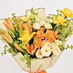 Ocotber Birthday Flowers Bouquet