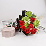 Emirati Elegance Bouquet And Frame