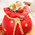 Christmas Gift Bag Cake