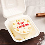 Happy Christmas Bento Cake 200 Grams