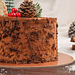 Holidays Celebrations Log Cake