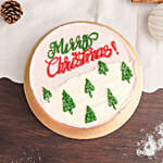 Merry Christmas Happiness Cake 4 Portion