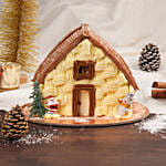 Santa and Snowman Hut Cake 1 Kg