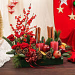 Majestic Christmas Flowers In Premium Tray
