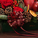 Majestic Christmas Flowers In Premium Tray