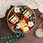 Seasons Greeting Round Box