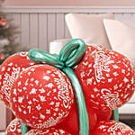 Christmas Red Balloons Gift Wrap