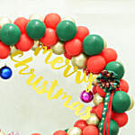 Merry Christmas Balloons Ring