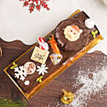 Delicious Chocolate Log Cake
