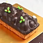 Chocolate Coasted Plum Loaf