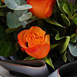 Bouquet Of Orange Roses Standard