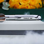 Cerruti Cufflinks and Pen Luxury Gift with Flowers