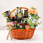 Basket of Fizz and Nibbles