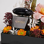 Versace Crystal Noir Perfume And Flower For Her
