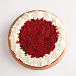 Red Velvet Cream Eggless Cake Half Kg