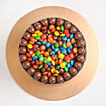 Chocolate Buttercream And M&M Cake 8 Portion