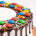 Delicious M&M Cake 4 Portion