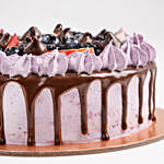 Delicious Chocolate Berry Cake Half Kg