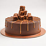 Special Brownie Caramel Cake- Half Kg